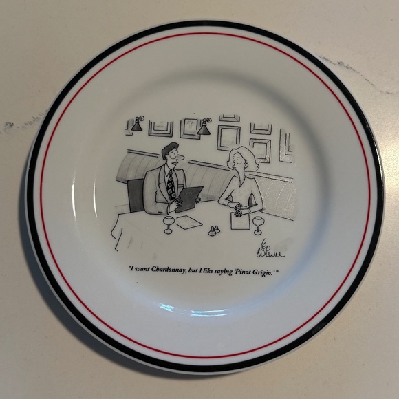 Restoration Hardware The New Yorker 2004 Porcelain Cheese Set of 6 Original Box - Picture 10 of 16